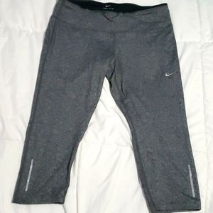 Nike EPIC Running tights Dri-Fit Grey Heather size L